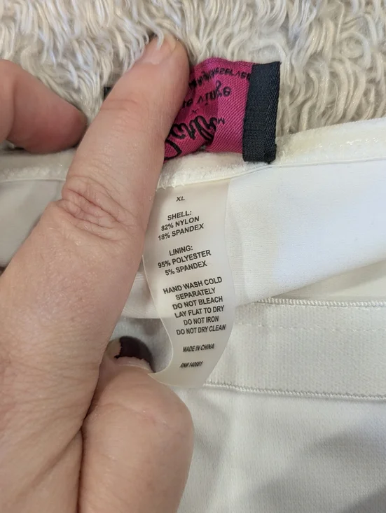 Barbie Unique Vintage Black & White Chevron Stripe One Piece Bathing Suit Sz XL - Picture 6 of 9